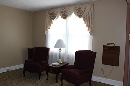 Funeral Home Visitation Room in Floyd, VA | Maberry Funeral Home, Inc.