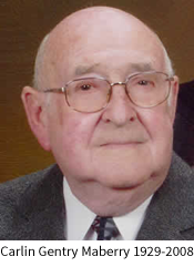 Carlin G. Maberry | Maberry Funeral Home